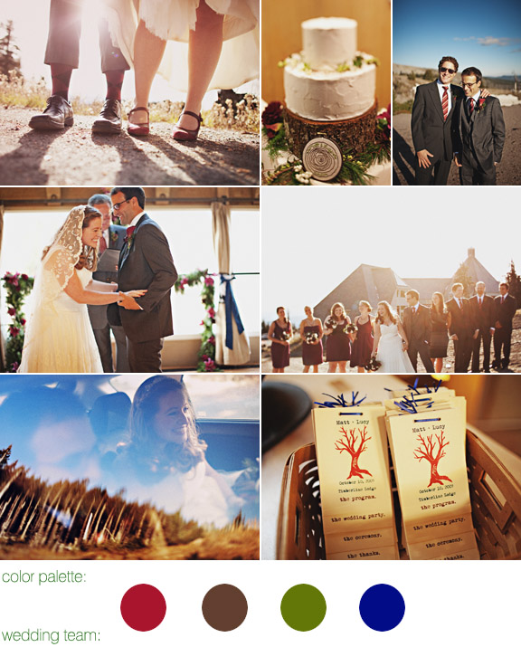 real wedding, photography by: sean flanigan, mt. hood, oregon